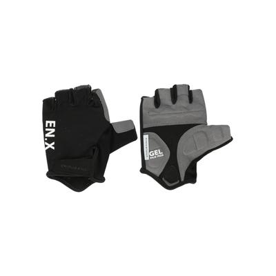 Fahrradhandschuhe ENDURANCE "Kyrill", Damen, Gr. L, grau (schwarz, grau), 80% Polyamid, 20% Elasthan, Handschuhe, atmungsaktiv