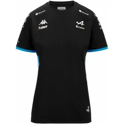 Kappa, Damen, Fussballtrikot, Trikot Frau Alpine F1 Adoliw 2024 (XXL), Pink, Schwarz, Blau