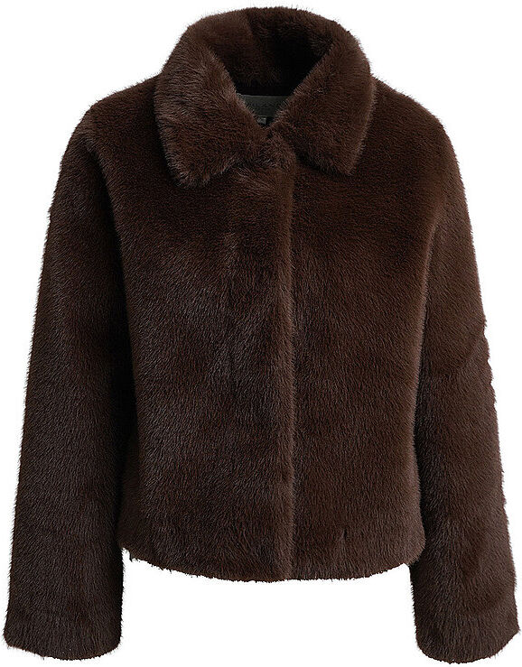 MILANO ITALY Jacke in Felloptik  braun   44 44