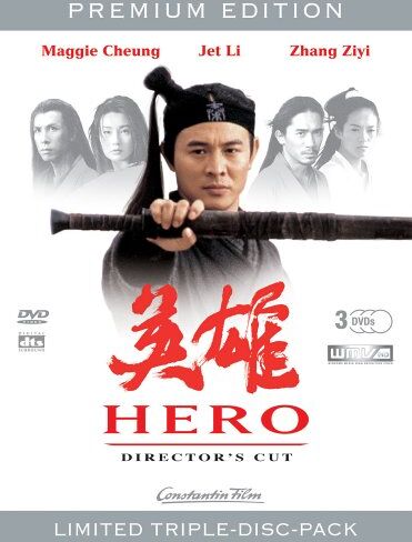 Zhang Yimou - Hero (Director's Cut - Premium Edition, 3 DVDs) (WMV HD-DVD) - Preis vom 09.10.2026 07:28:09 h