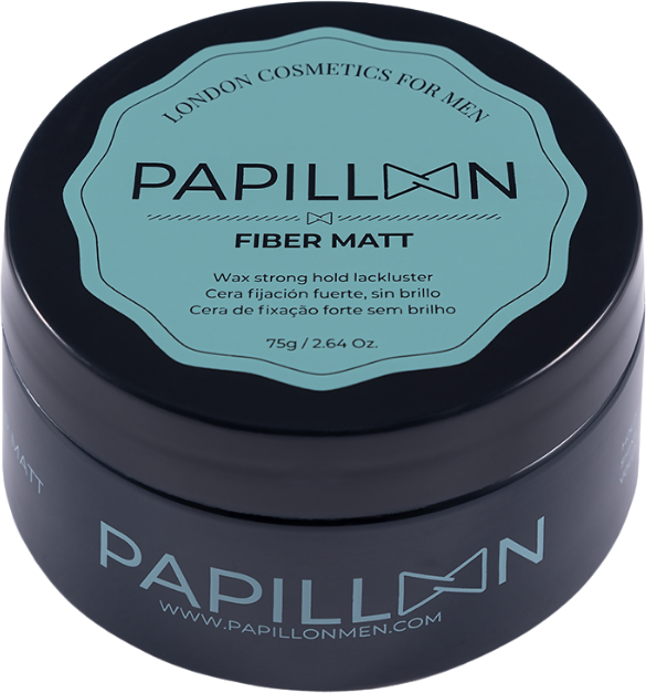 Papillon Fiber Matt Cera Fixação Forte Sem Brilho 75g