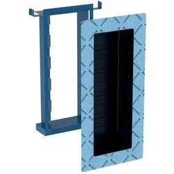Geberit Duofix Bade-/Duschwannen-Element 111590001 mit Einlegeböden, für Nischenabalgebox