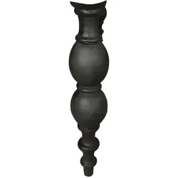 Massivholz UNIKAT-Baumstamm Tischgestell T-Beine / 2-teilig