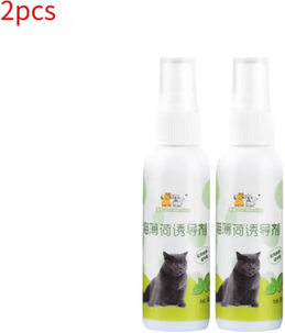 Inspire Curations PurrFresh Natural Catnip Spray For Cats 2pcs