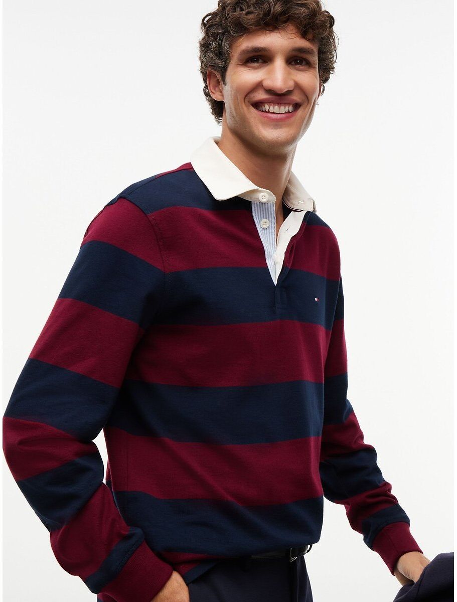 TOMMY HILFIGER Sweat col polo, Elevated Essential