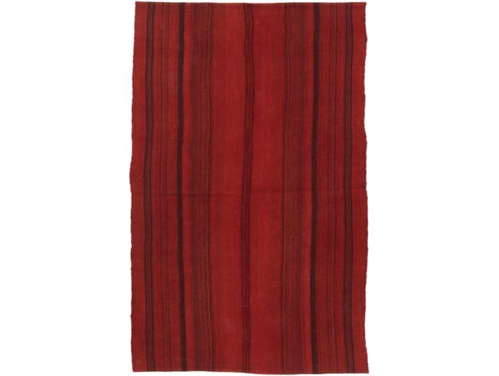 Kelim Fars Antik Teppich 135x220 Handgewebt Orientteppich Perserteppich Wolle