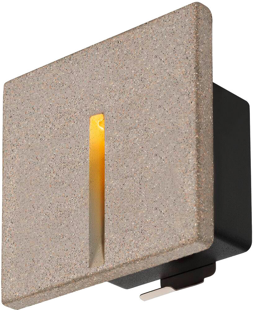 Slv Concreto El, Wandeinbauleuchte Grau, 3.2w, 15lm, 3000k - Wand- Und Deckenleuchten