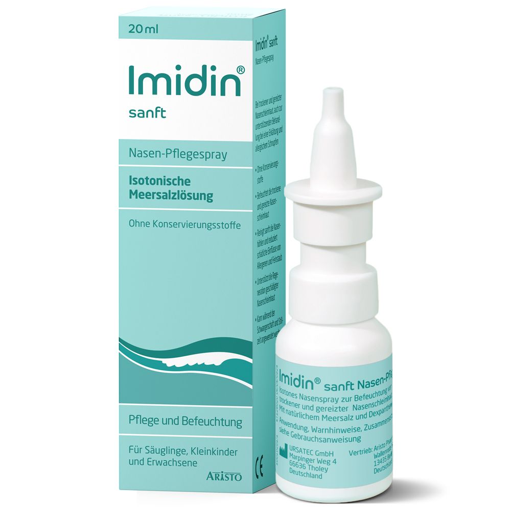 Imidin sanft Nasen Pflegespray 20 ml Nasenspray