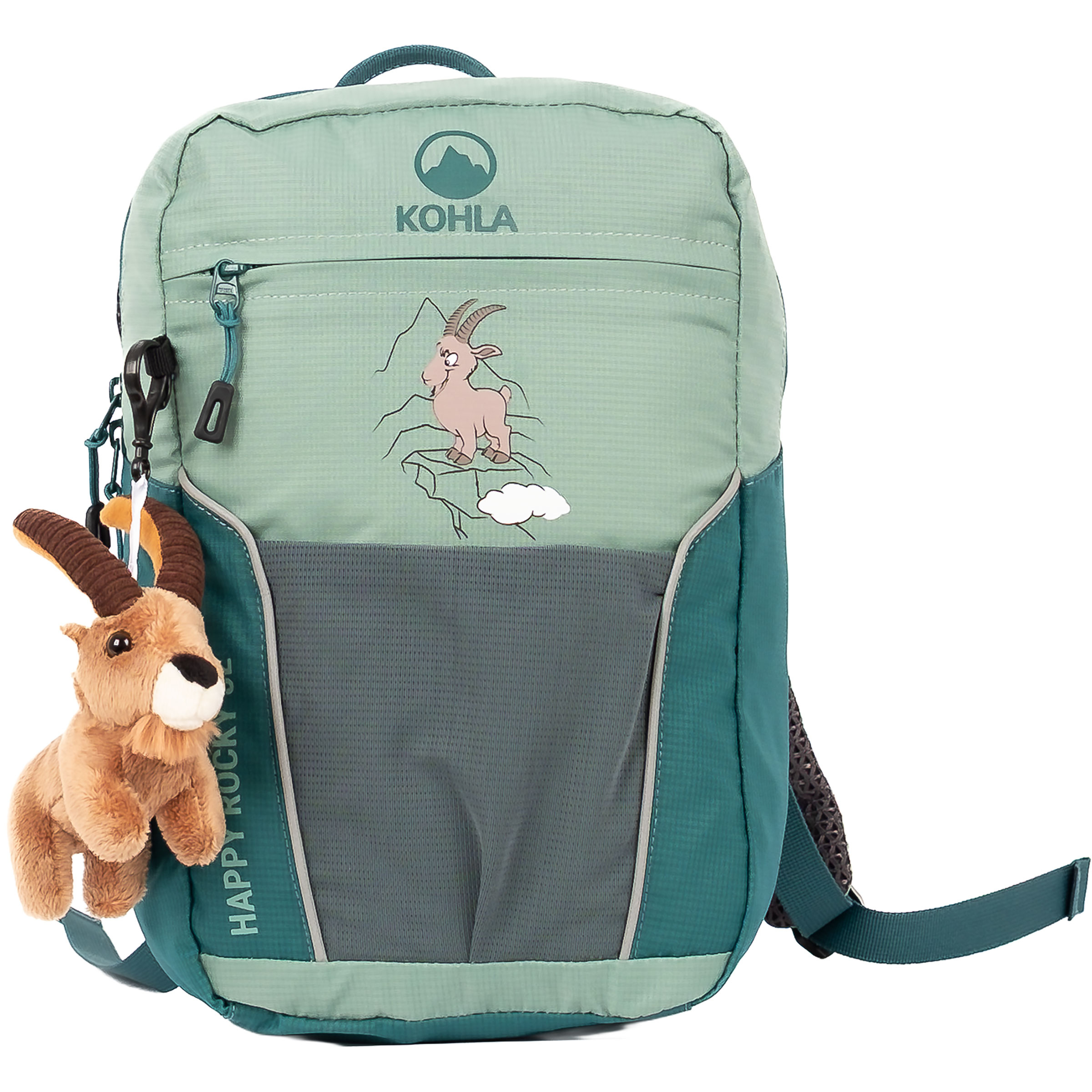 Kohla Happy Rocky 8L Kinder Wanderrucksack gruen Größe 8L Trekking