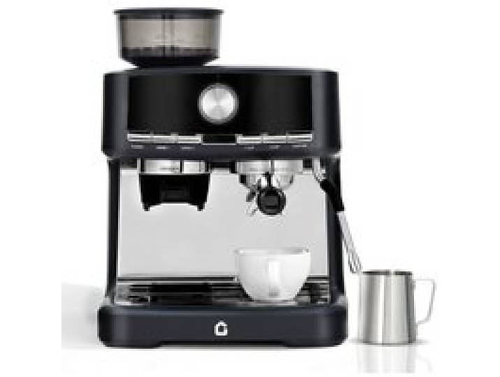 Machine à espresso professionnelle - LUNSY - Pompe italienne 20 bars - Moteur 1550 W - Broyeur conique 30 réglages
