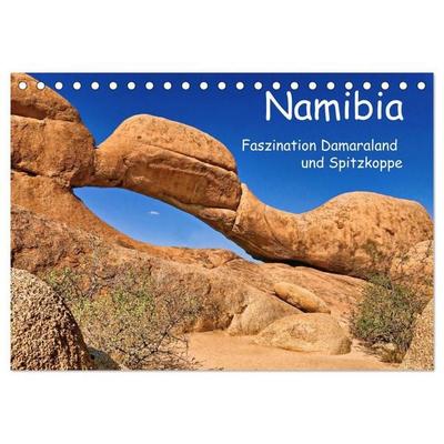 Namibia – Faszination Damaraland und Spitzkoppe (Tischkalender 2027 DIN A5 quer), CALVENDO Monatskalender