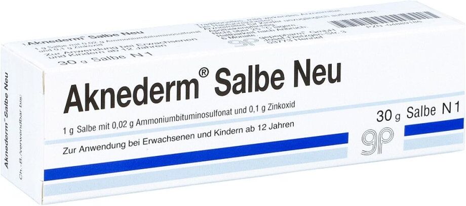 Aknederm Salbe Neu 30g