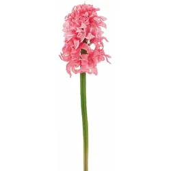 Deko Hyazinthe künstlich 32 cm Rosa Kunstblume Seidenblume Frühling