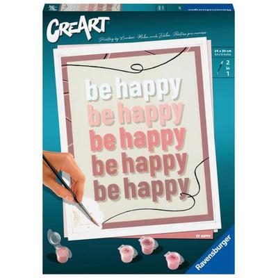 CreArt Gallery Wall - Be Happy