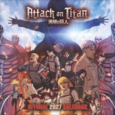 Attack on Titan Broschurkalender 2027
