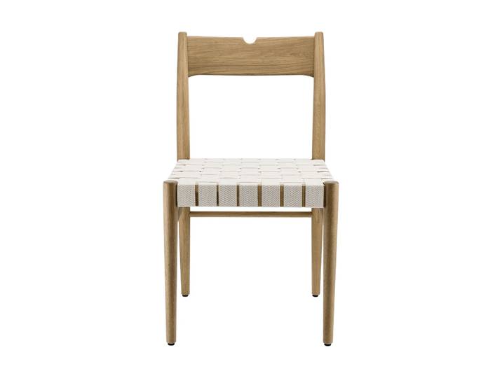 1898 Chaise de salle à manger Ekeryd Webbing-laquered oak