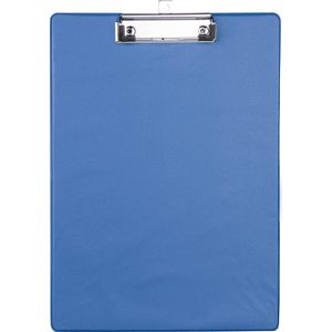 Böttcher-AG Klemmbrett Premium, A4, Kunststoffbezug, extra robust, blau