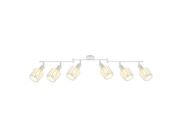 Garrison - plafonnier en métal, coloris blanc, l 122 cm, e14