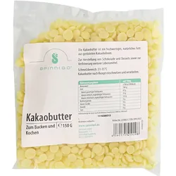 Kakaobutter Pellets zum Backen 150 g