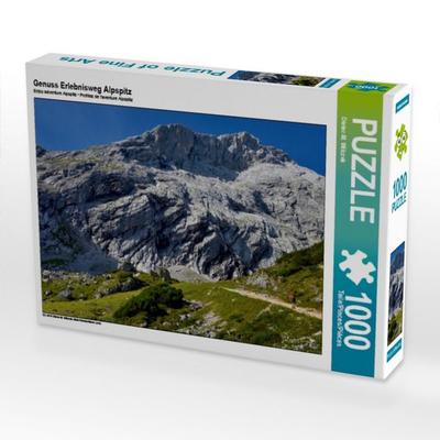CALVENDO Puzzle Genuss Erlebnisweg Alpspitz | 1000 Teile Lege-Größe 64 × 48 cm Foto-Puzzle für glückliche Stunden