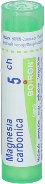 Magnesia Carbonica 5 Ch Boiron 80 Granuli Multidose 4 Grammi