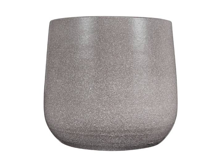 Übertopf Silbergrau Ø19xH16cm Grau