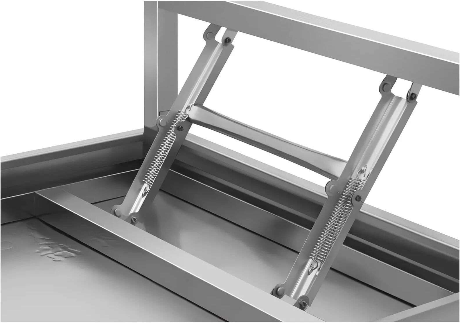 Teräspöytä - ECO - 60 x 120 cm - 210 kg - kokoontaitettava - Royal Catering RCAT-120/60KE