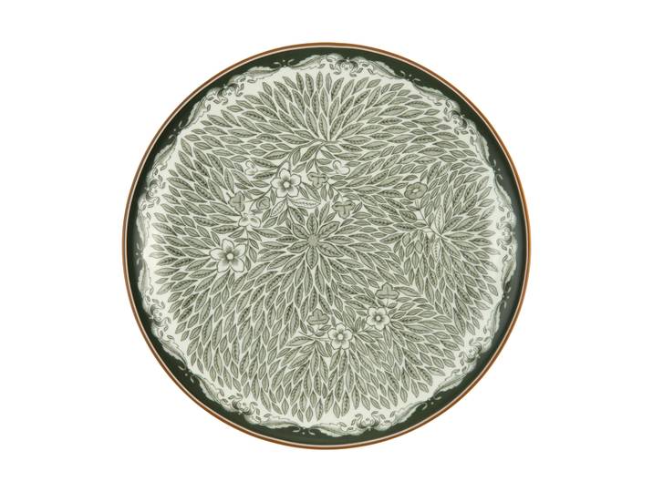 Rörstrand Assiette Ostindia Floris Ø20 cm Vert