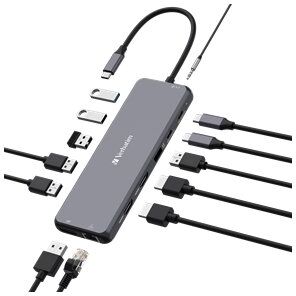 Verbatim Usb-C Pro Multiport Hub Cmh-13