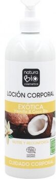 NaturaBIO Cosmetics Organic Vanilla and Coconut Exotic Body Lotion