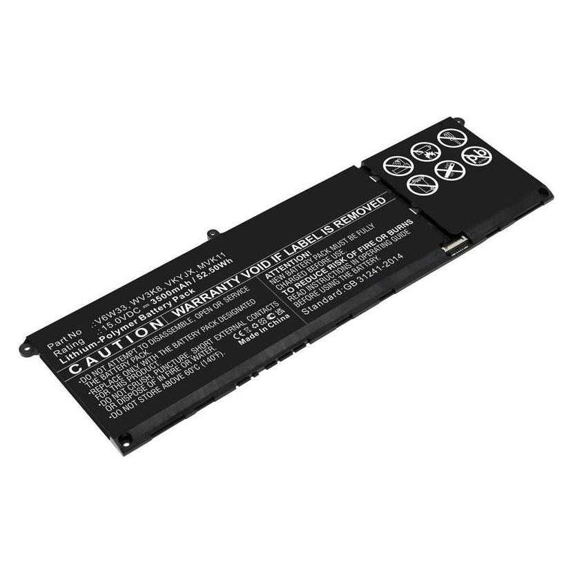 CoreParts Laptop Battery for Dell (3500 mAh) (MBXDE-BA0264)