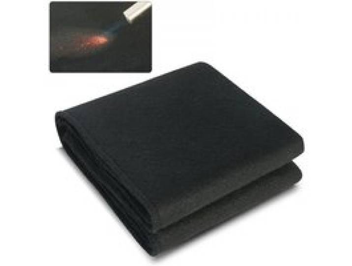 VEVOR Couverture de Soudage Ignifuge, 310x700 mm Couverture Anti-feu Fibre de Carbone Résistante à la Chaleur 982 ℃ Tapis de Soudage Isolant Découpable pour Protection Contre Étincelles, Éclaboussures