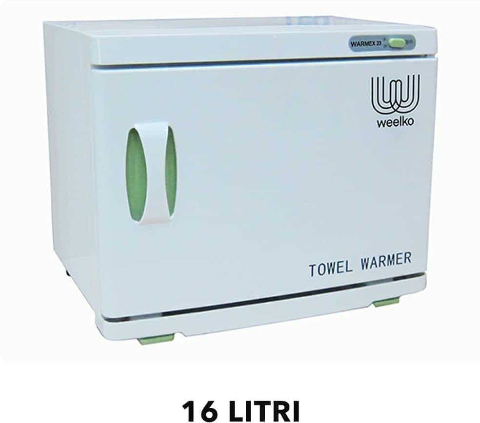 Weelko Sterilizzatore Scaldasalviette scalda salviette hot cabinet 16 litri T03