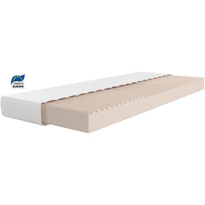 Komfortschaummatratze OTTO HOME "NEUHEIT: Livja 16, 7-Zonen Matratze 90x200 cm, 140x200 cm & mehr", beige (weiß), B:90cm H:16cm L:200cm, Bezug: 100% Polyester. Steppfüllung: 100% Polyester, Matratzen, Komfortschaummatratze, Wendematratze,...