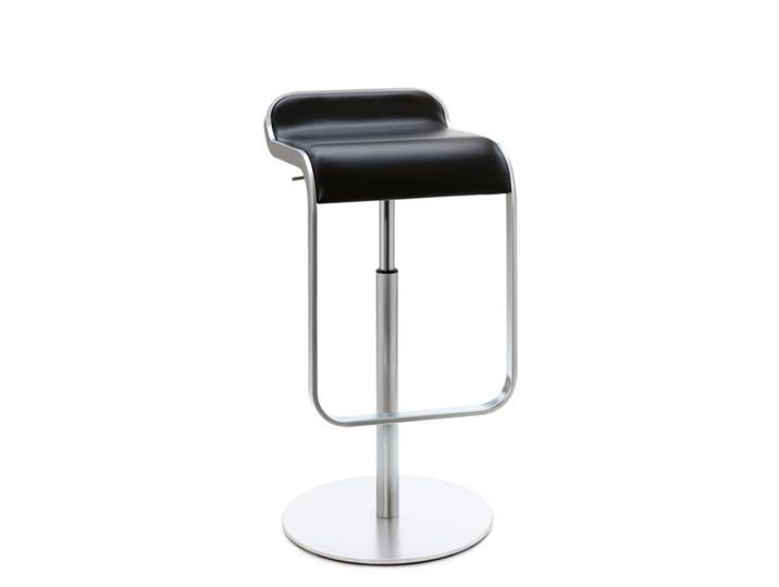 Tresenhocker Lem Lapalma silber, Designer Shin, Tomoko Azumi, 37x63-75x42 cm