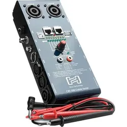 Hosa CBT-500 Audio Kabeltester (Audio Kabeltester), Audio Zubehör, Schwarz