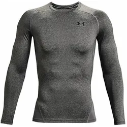 Under Armour, Herren, Funktionsshirt, Heatgear Compression Sweatshirt (XXL), Grau
