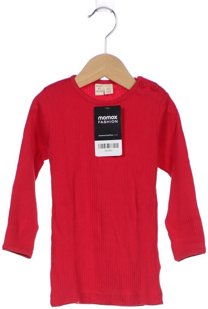 Me Too Mädchen Langarmshirt, Pink, Gr. EU 80, Baumwolle - Second Hand