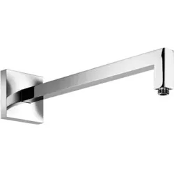 Herzbach Living Spa Brausearm 11.674200.2.01 420 mm mit Flanschbefestigung, für Regenbrause square, chrom