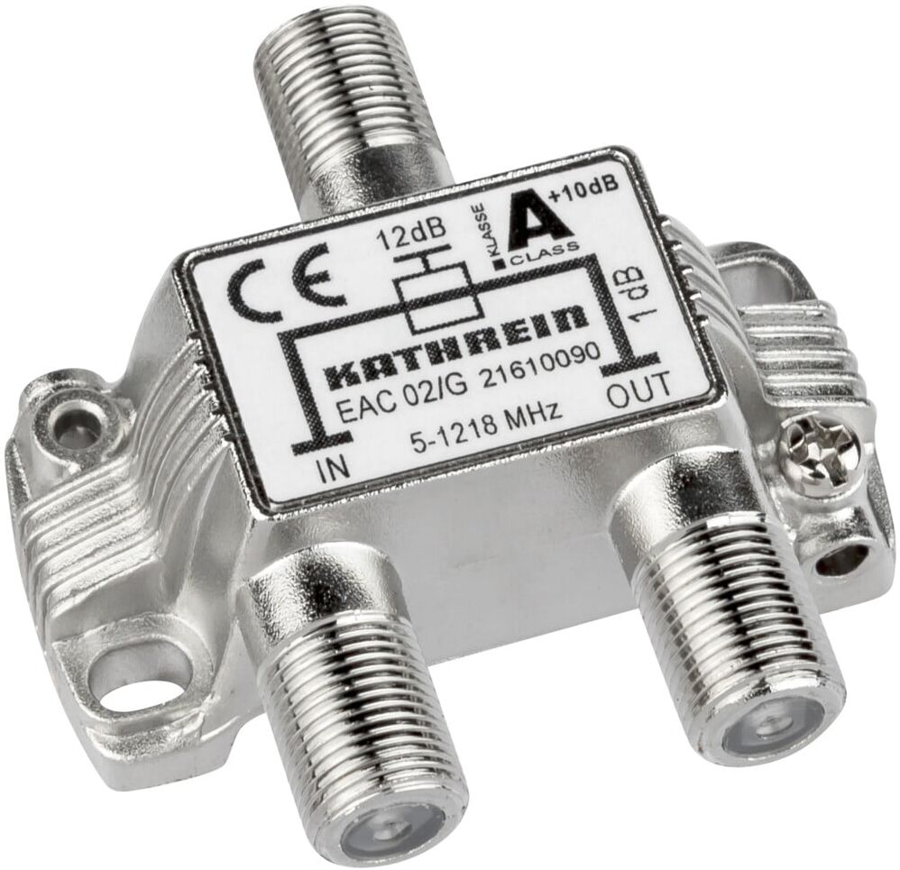 Kathrein F-Abzweiger 1f. 5-1218 MHz 11dB EAC 02/G (21610090)