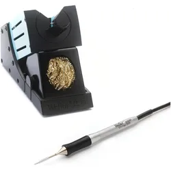 Weller Erem, Lötgerät, WXMP Set, Mikro-Lötkolben mit Sicherheitsablage, 40 W, Active-Tip Technologie (Lötkolben)