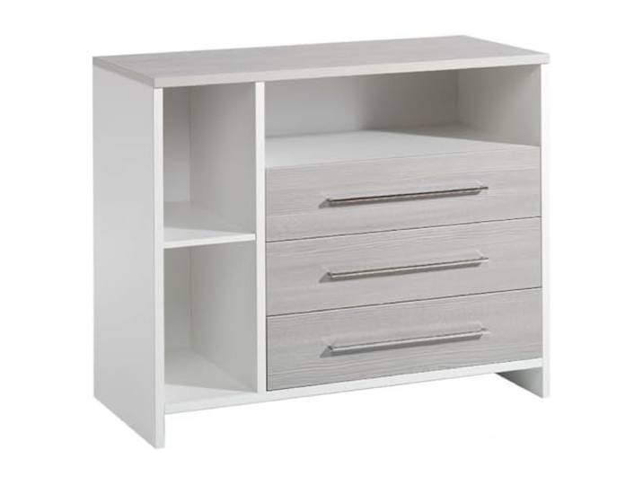 Schardt Eco Silber Wickelkommode mit Wickelaufsatz