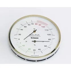 Sauna-Hygrotherm 130 mm - mit Flansch