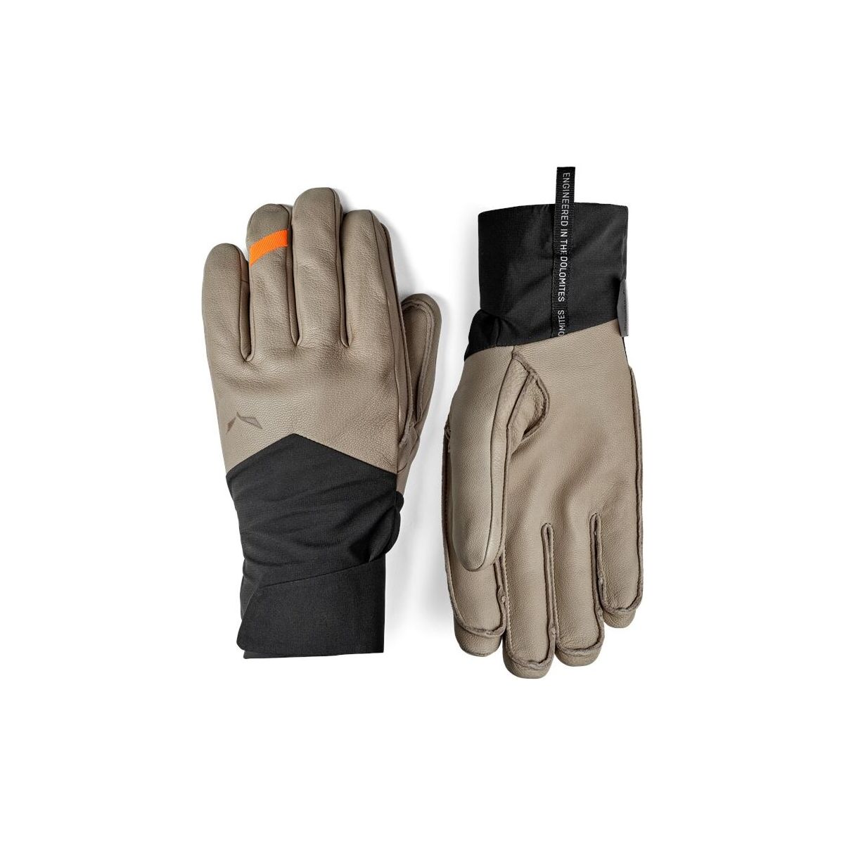 Salewa Ortles Leather Infinium Gloves black out/7030 (0911) XS 00-0000029216-0911-XS