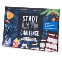 Tchibo - Spielblock »Stadt, Land, Challenge«