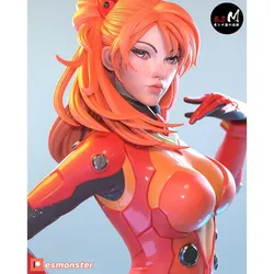 Red-Haired Bodysuit Girl | ESMonster 1:6 nsfw