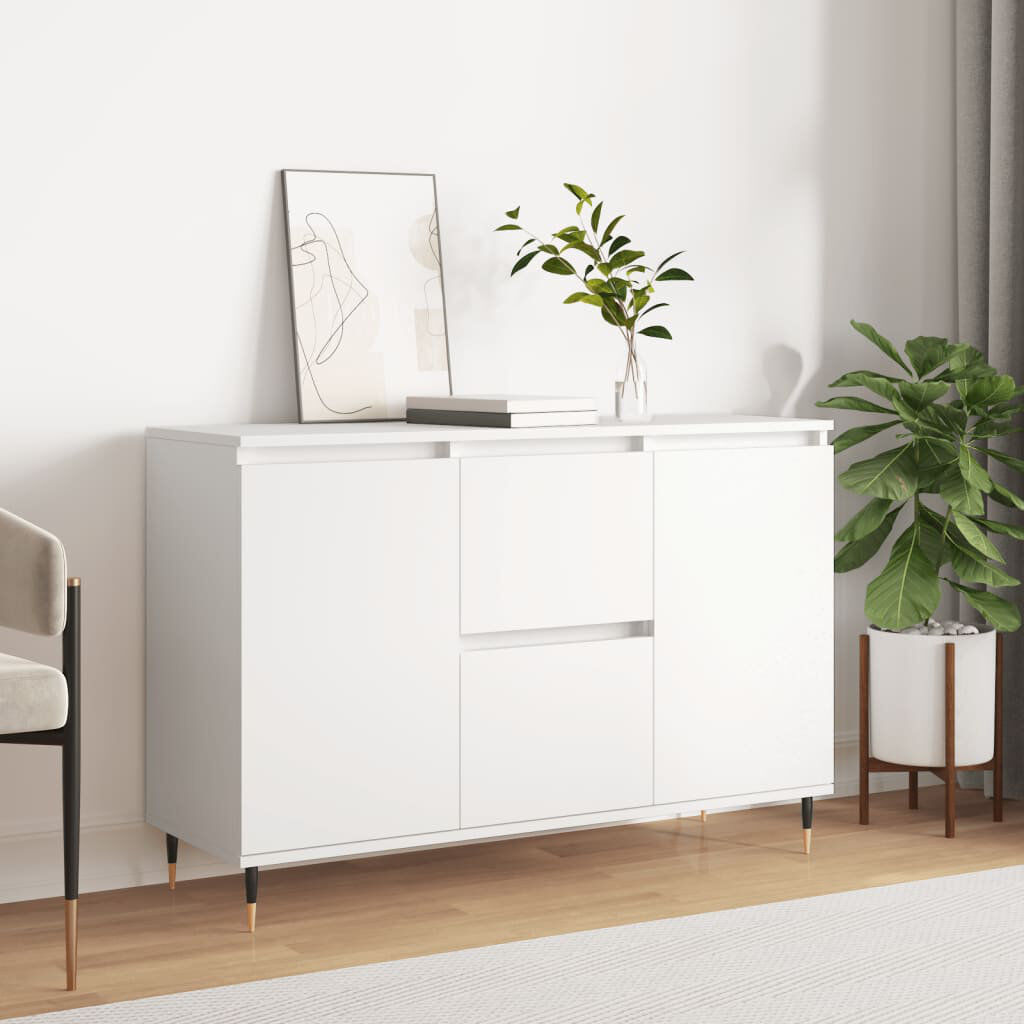 17 Stories Mariolino 104cm Sideboard White 70cm H X 104cm W X 35cm D
