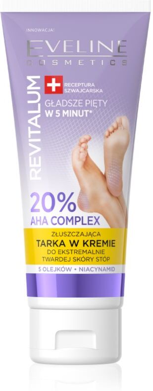 Eveline Cosmetics Revitalum exfoliating cream for legs 75 ml