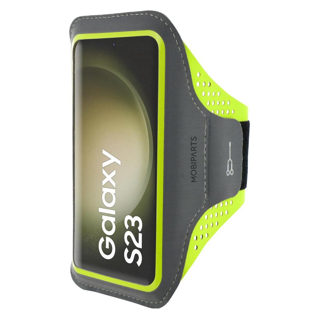 Mobiparts Comfort Fit Sport Armband Samsung Galaxy S23 (2023) Neon Green (MP-123674)