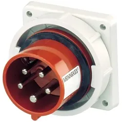 Mennekes, Netzstecker + Netzkupplung, MEN 834 ANBAUGERAETESTECKER 5POL.